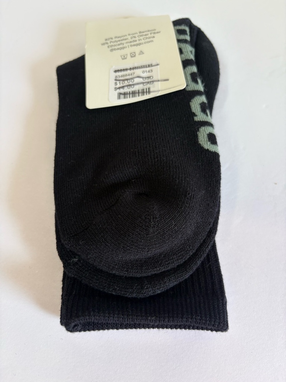 NWT BAGGU Ribbed Socks - Picture 4 of 10